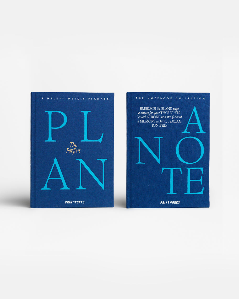 Planner & Notebook Bundle, Blue