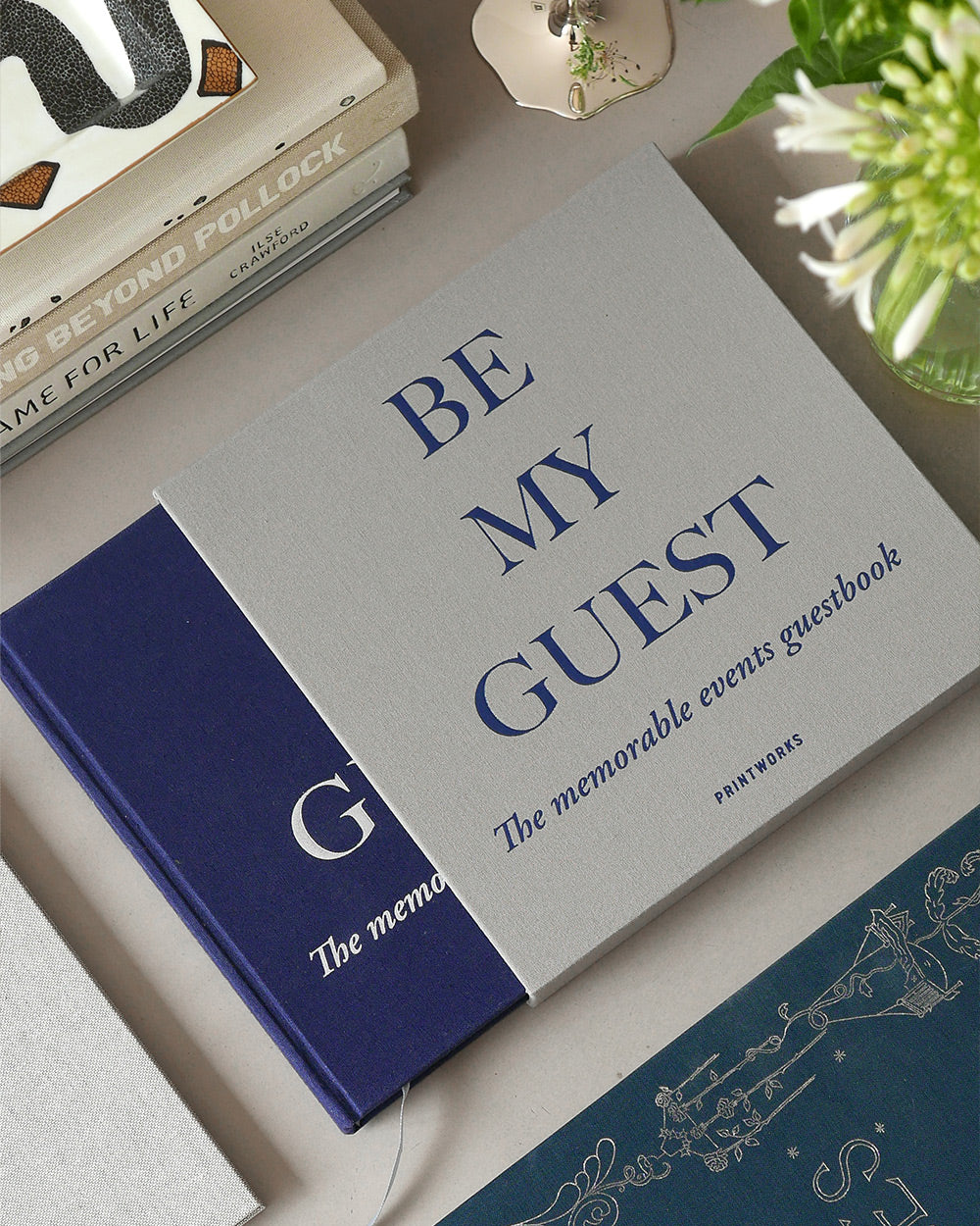 Be My Guest, Grey/Navy