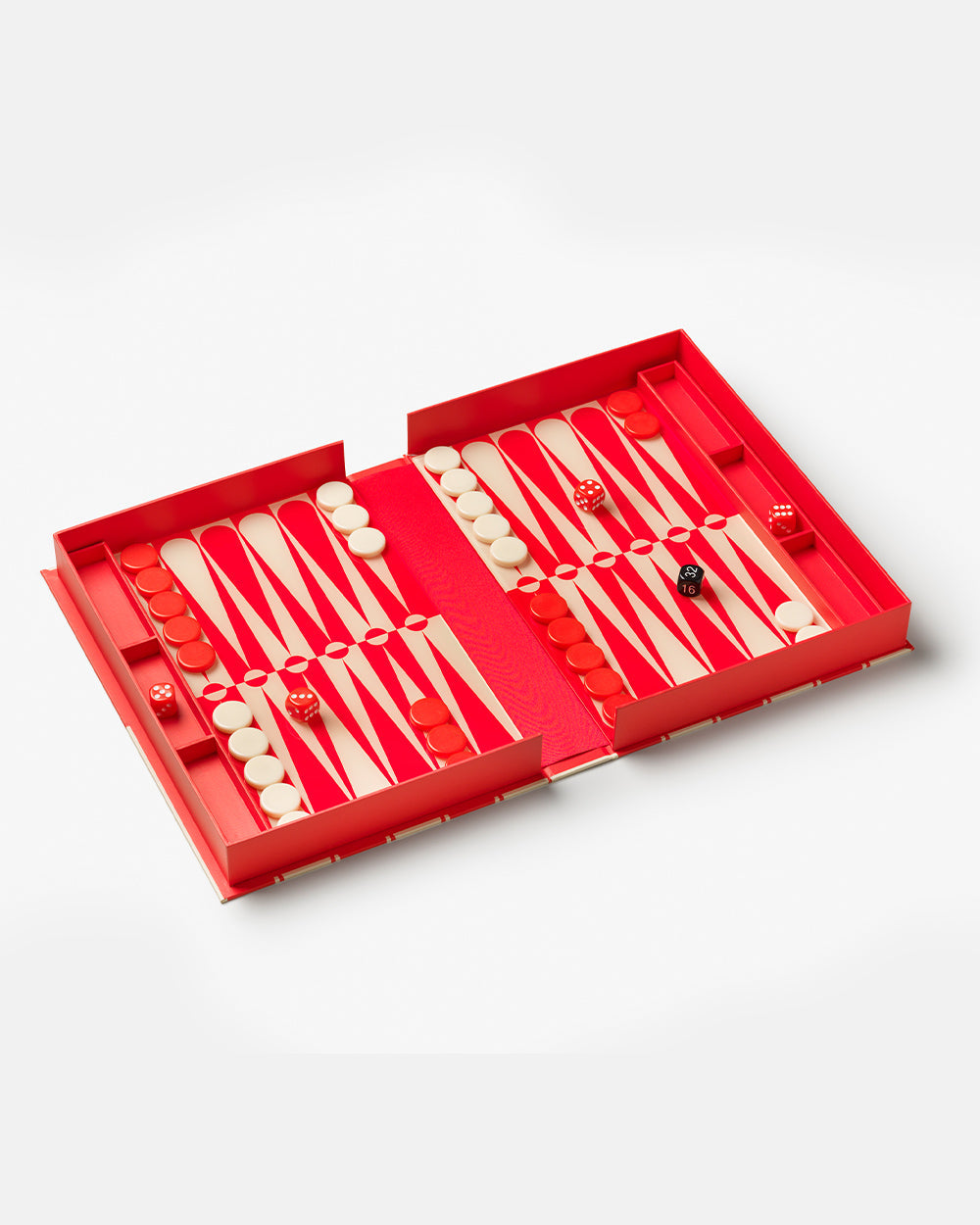 Art of Backgammon, Red/Cream