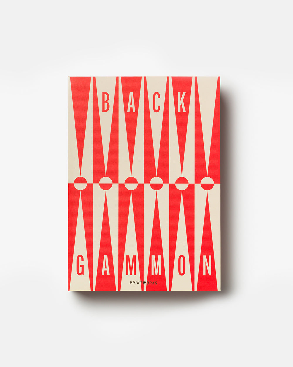 Art of Backgammon, Red/Cream