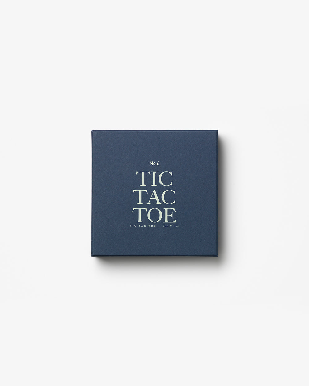 Tic Tac Toe, Classic Blue