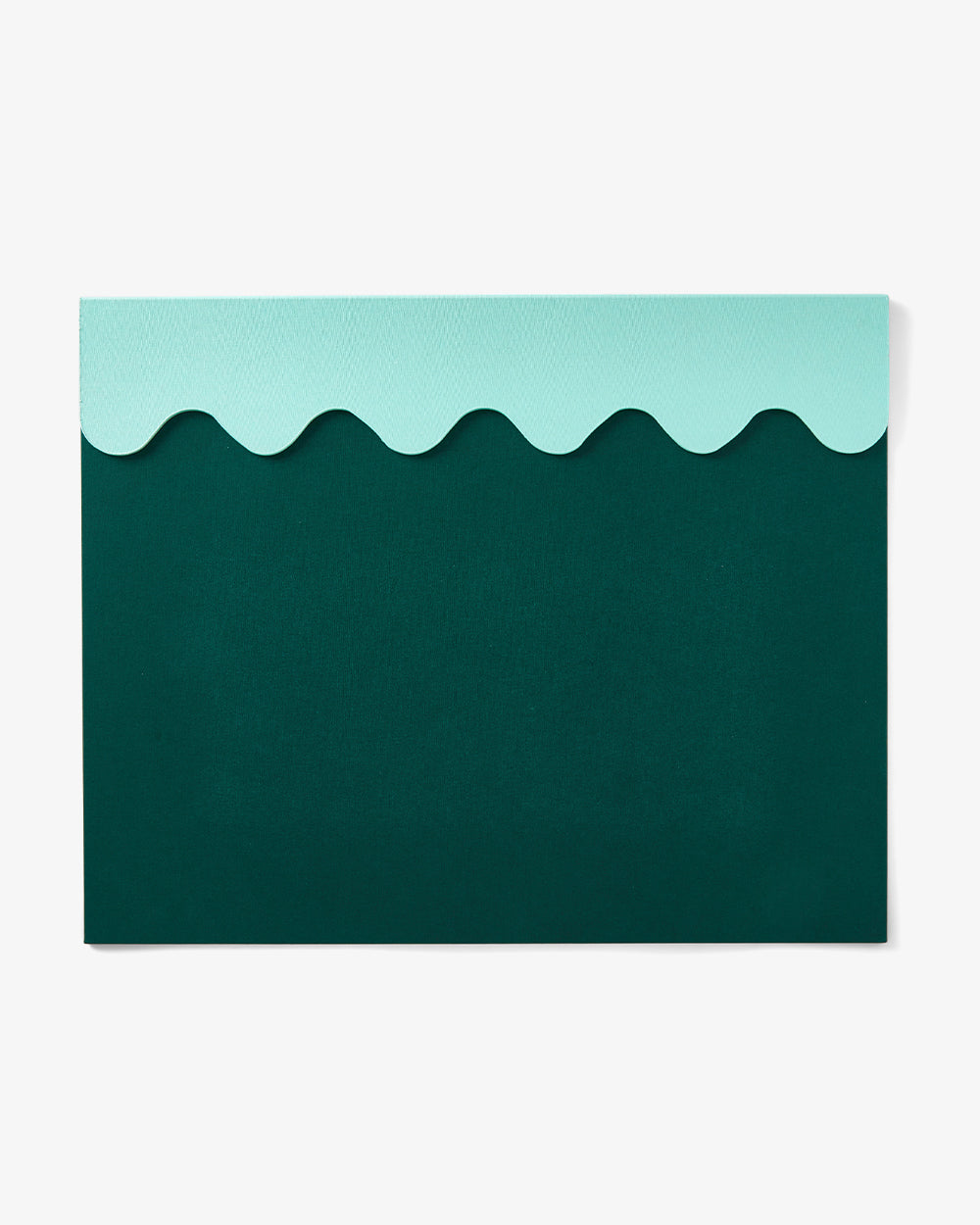 Desk Pad, Green/Turquoise