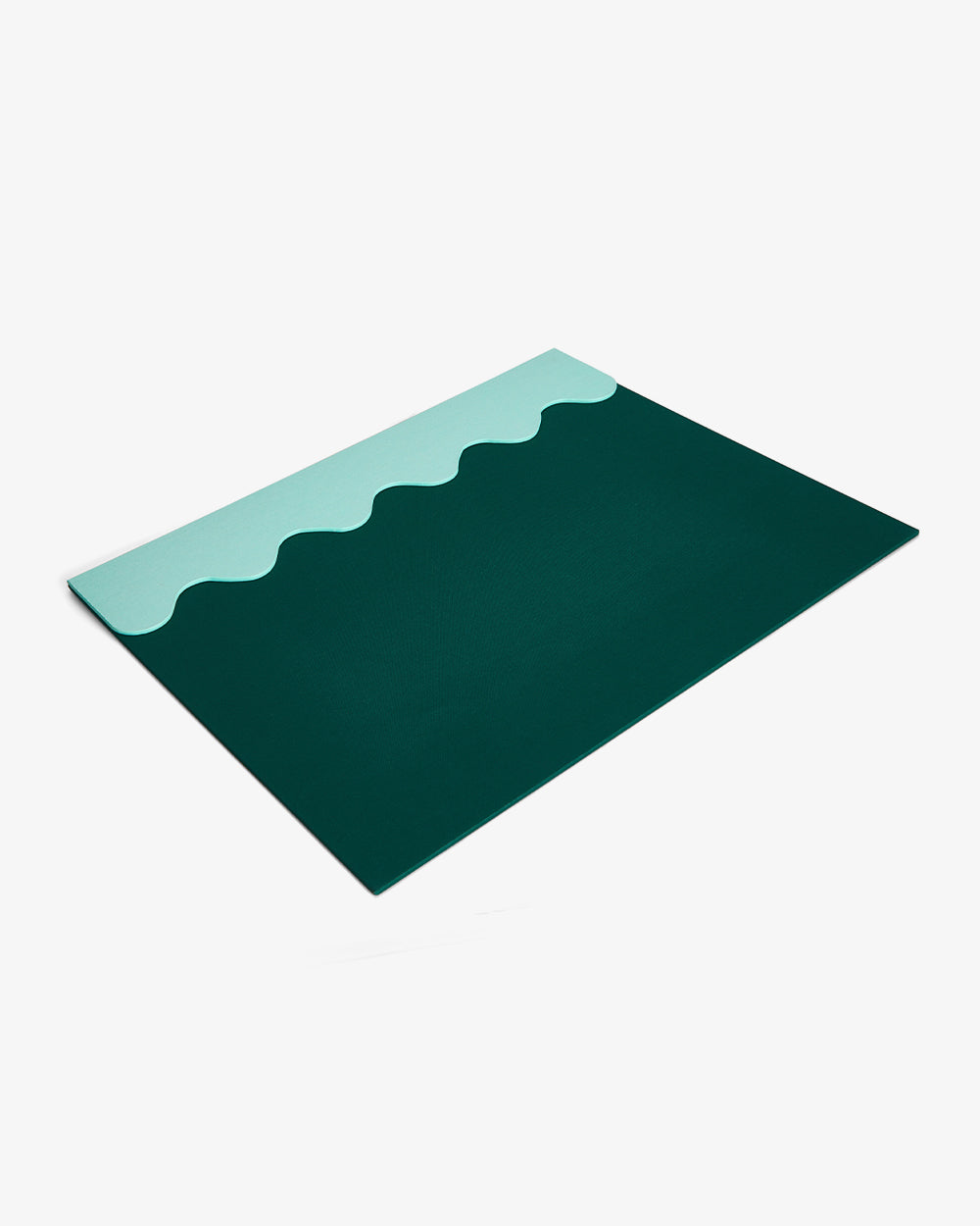 Desk Pad, Green/Turquoise