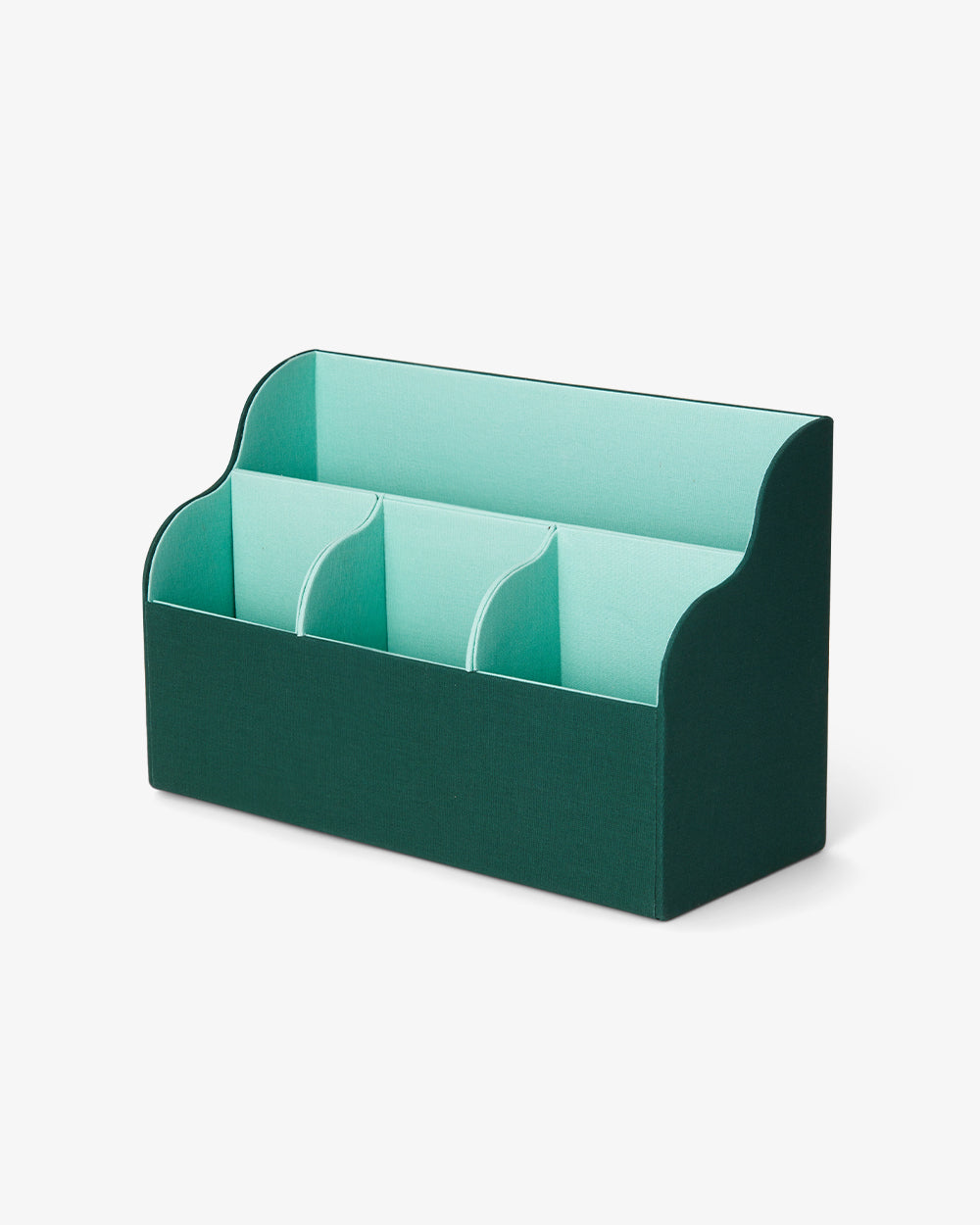 Desktop Organizer, Green/Turquoise