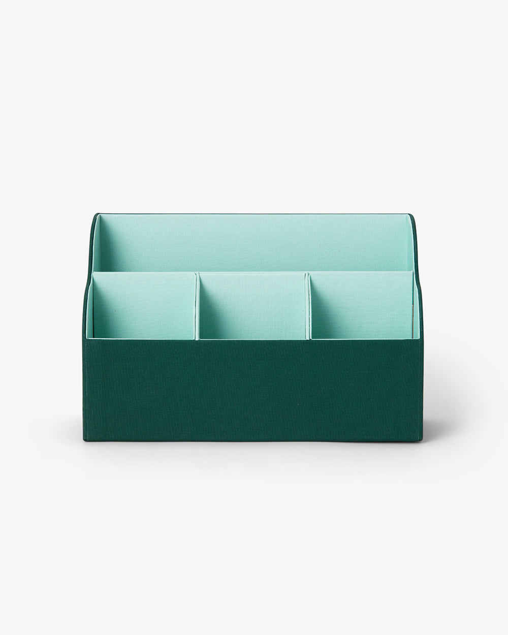 Desktop Organizer, Green/Turquoise