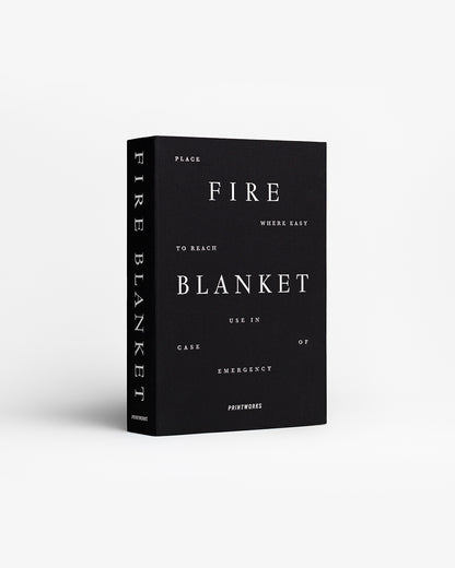 Fire Blanket, Black