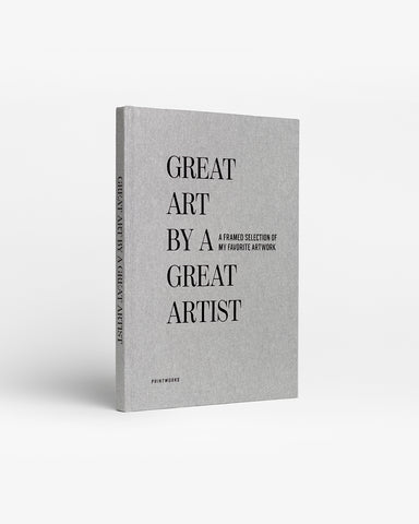 Printworks Frame Book Great Art - Grey Printworks Frame Book Great Art - Grey