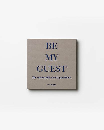 Be My Guest, Grey/Navy