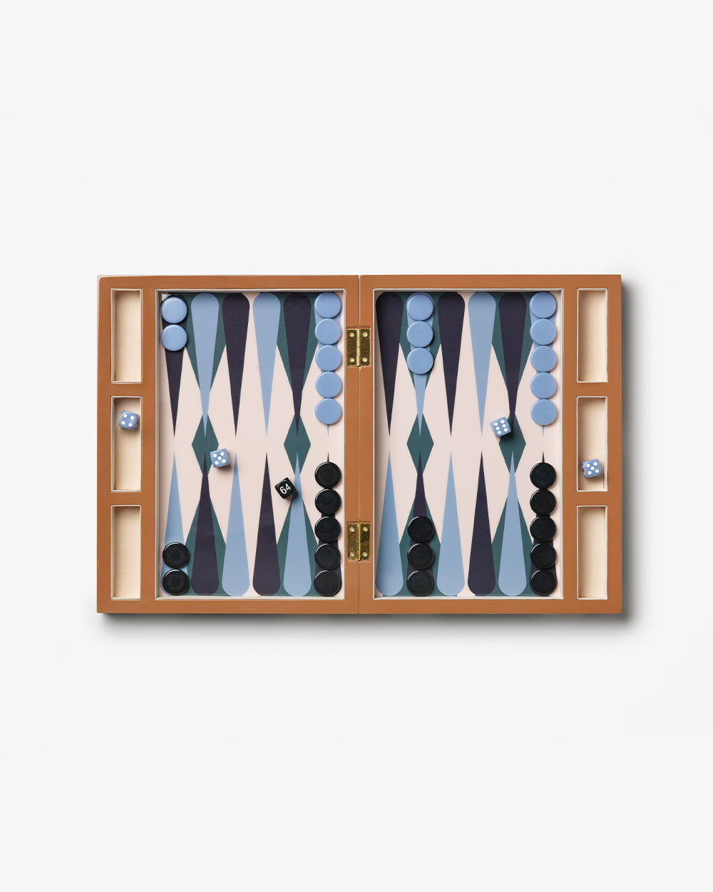 Lacquered Backgammon