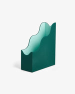 Magazine Rack, Green/Turquoise