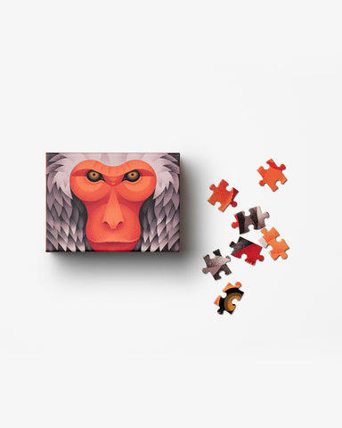 Japanese monkey様 PRINTWORKS | Puzzle Japanese Macaque, 100 pieces