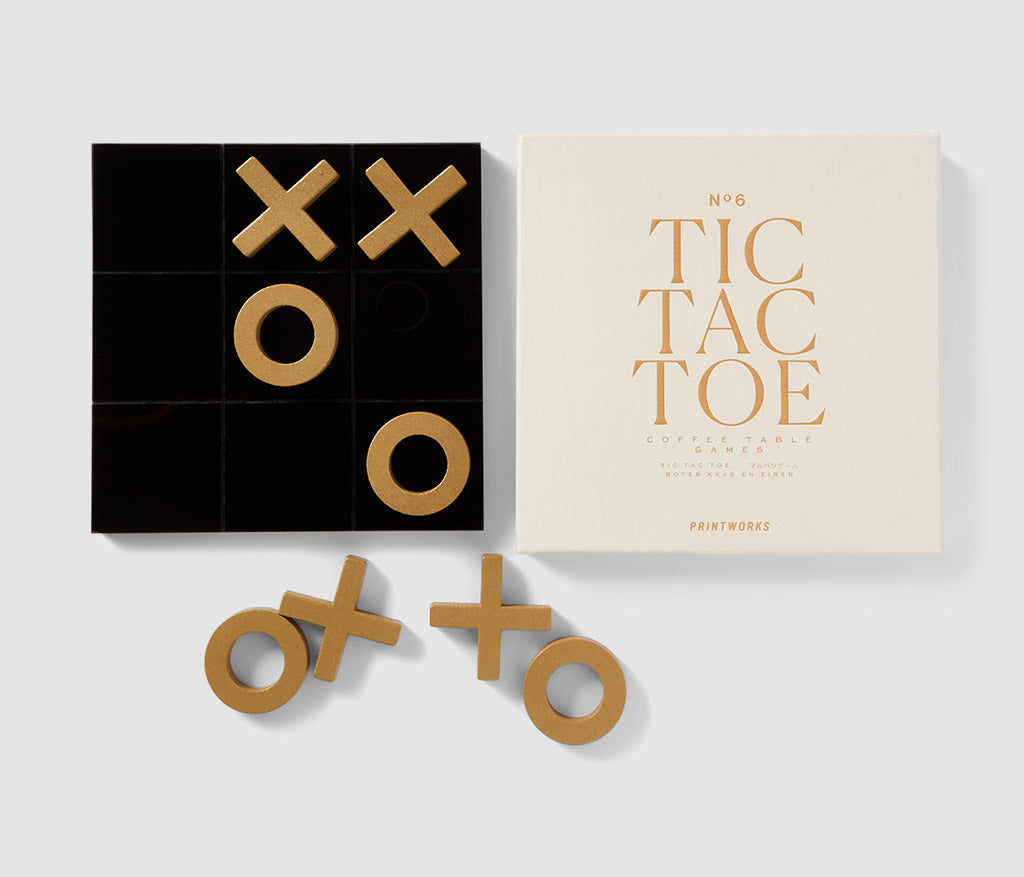 Tic Tac Toe, Classic Beige