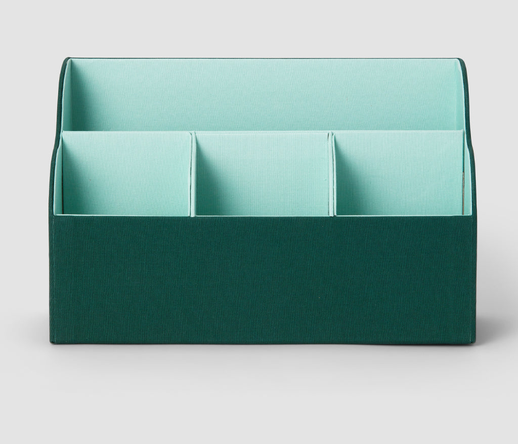 Desktop Organizer - Green/Turquoise