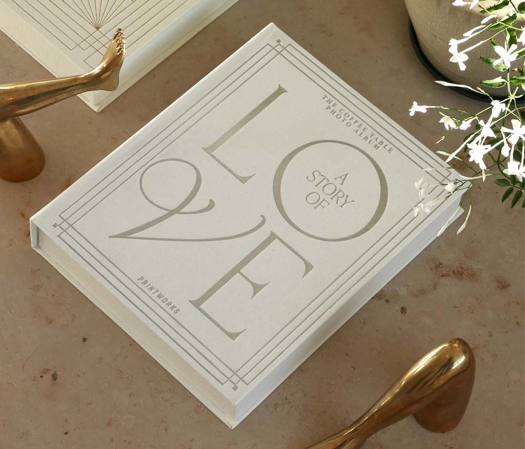 Printworks A Story of Love Coffee Table Wedding Album