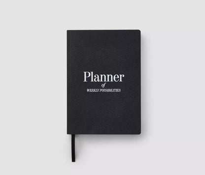 Weekly Planner Black